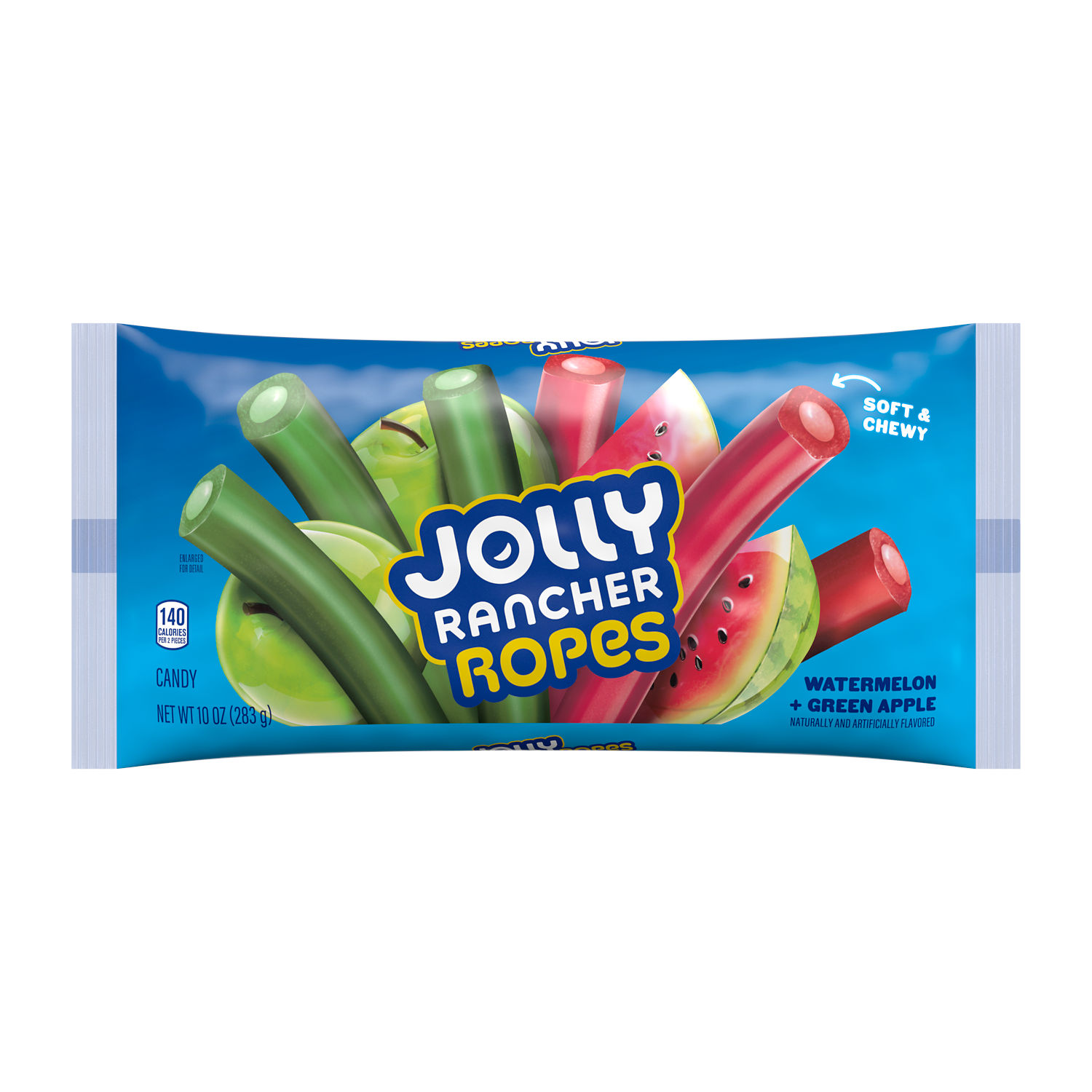 JOLLY RANCHER ROPES WATERMELON+GREEN